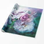 Miracle Of A Rose - Lavender Art Gift Wrap