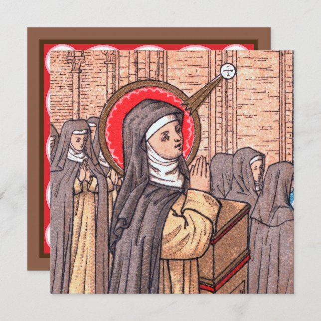 Miracle of Bl. Imelda Lambertini (Detail; VVP 010) (Front/Back)