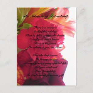 Miracle of Friendship postcard