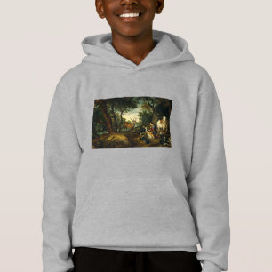 Miracle of Saint Hubert by Peter Paul Rubens Hoodie