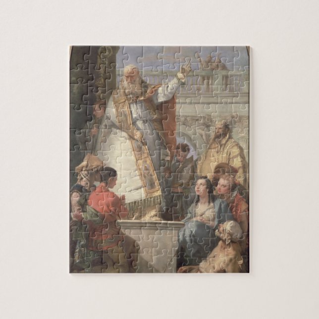 Miracle of St. Patrick, c.1746 (oil on canvas) Jigsaw Puzzle (Vertical)
