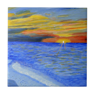Miracle of Sunset Ceramic Tile
