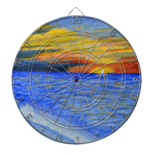 Miracle of Sunset Dart Board