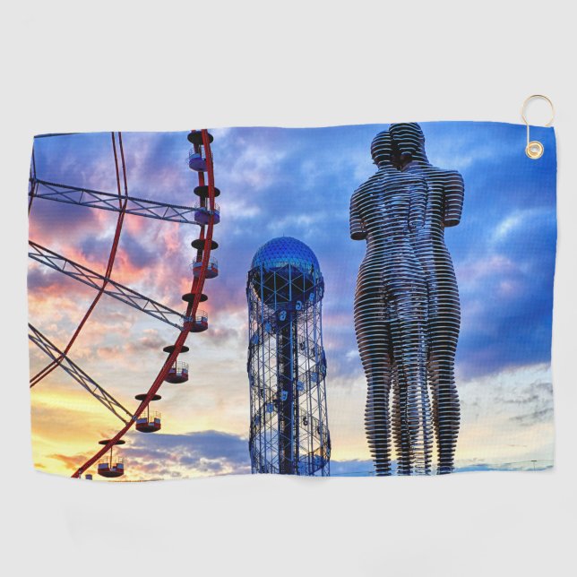 Miracle Park Golf Towel (Horizontal)