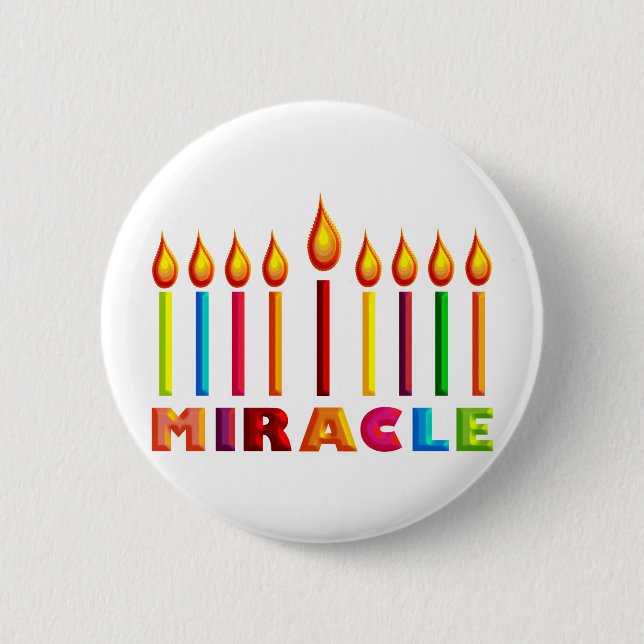 Miracle Pinback Button (Front)
