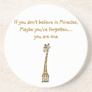 Miracle Quote Coaster