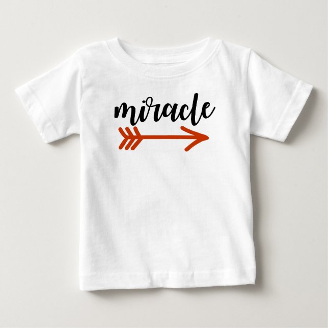 Miracle with Arrow Baby T-Shirt (Front)