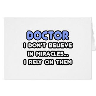 Miracles and Doctors Cards