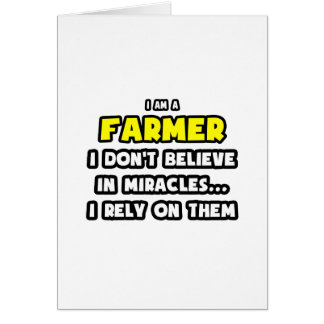 Miracles and Farmers ... Funny Cards