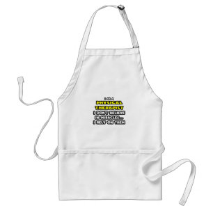 Miracles and Physical Therapists ... Funny Adult Apron