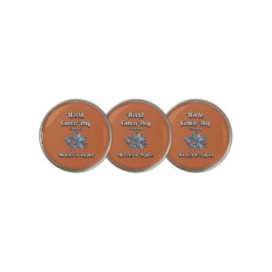 Miracles Do Happen. World Cancer Day.  Golf Ball Marker