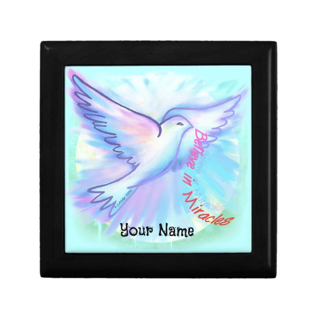 Miracles Dove Christian  gift box (Front)