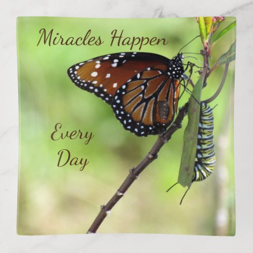 Miracles Happen Every Day _ Trinket Tray