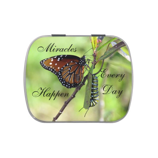 Miracles Happen - Jelly Bean Tin (Top)