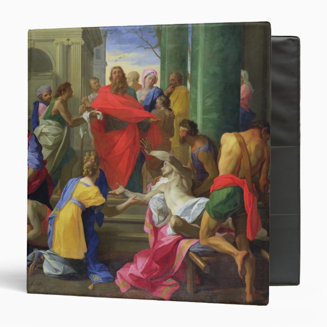 Miracles of St. Paul at Ephesus, 1693 Binder (Front/Inside)