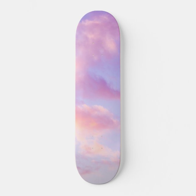 Miraculous Clouds #2 #dreamy #wall #decor Skateboard (Front)