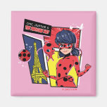 Miraculous Comic Ladybug Parisian Way Magnet