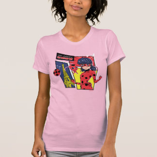 Miraculous Comic Ladybug Parisian Way T-Shirt