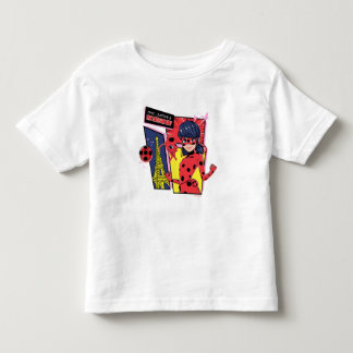 Miraculous Comic Ladybug Parisian Way Toddler T-shirt