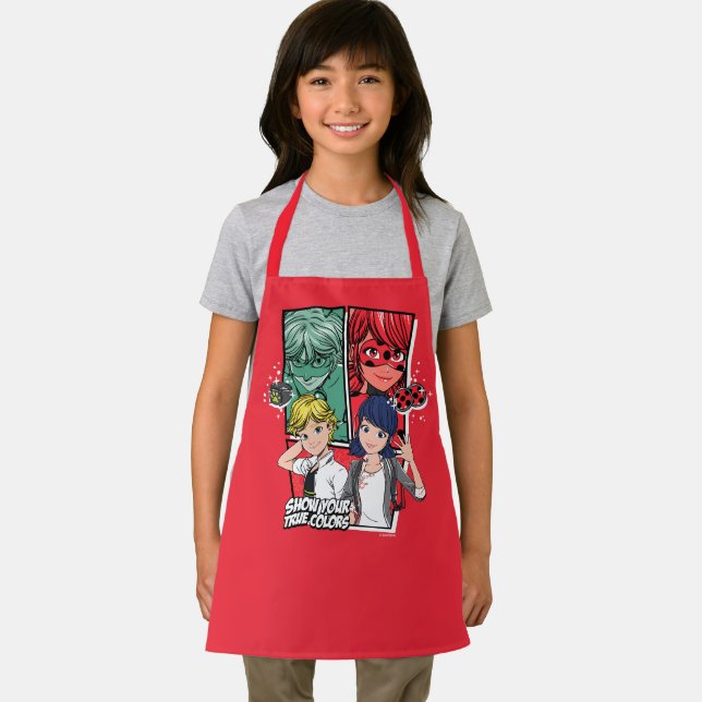 Miraculous Comic Marinette & Adrien True Colors Apron (Insitu)