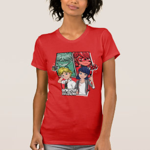 Miraculous Comic Marinette & Adrien True Colors T-Shirt