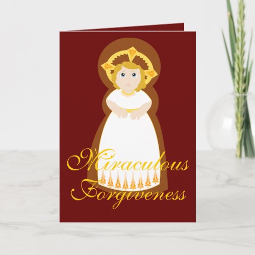 Miraculous Forgiveness_Customize Thank You Card