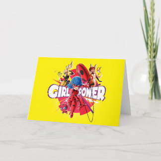 Miraculous Girl Power Card