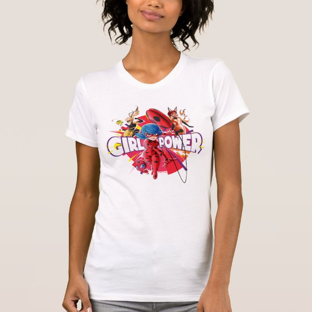 Miraculous Girl Power T-Shirt (Front)