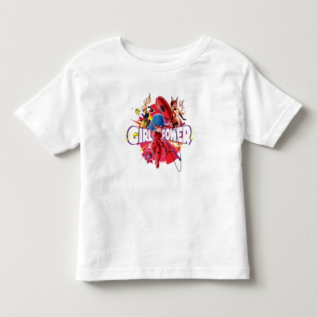 Miraculous Girl Power Toddler T-shirt (Front)