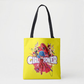 Miraculous Girl Power Tote Bag