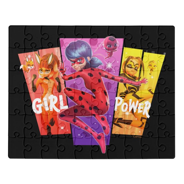 Miraculous Girls | Girl Power Jigsaw Puzzle (Puzzle Horizontal)