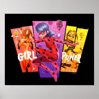 Miraculous Girls | Girl Power Poster