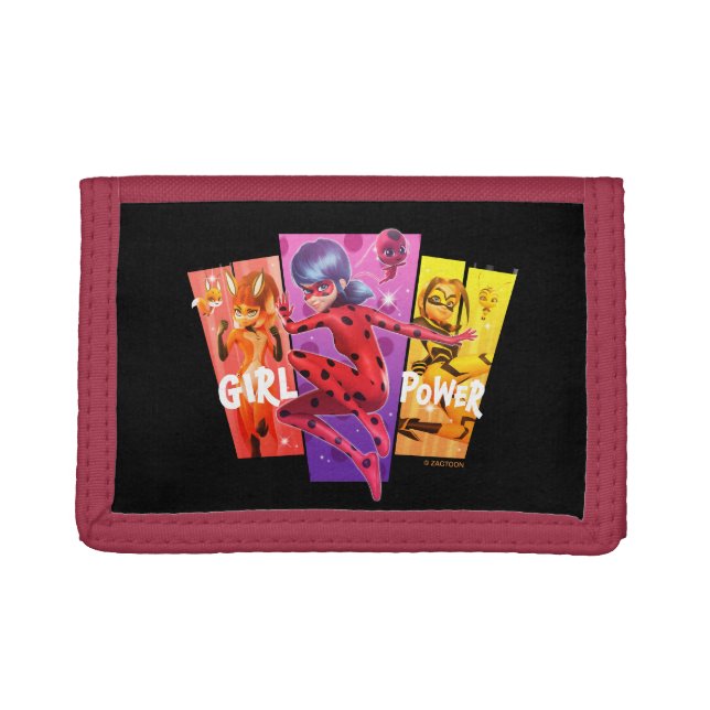 Miraculous Girls | Girl Power Trifold Wallet (Front)