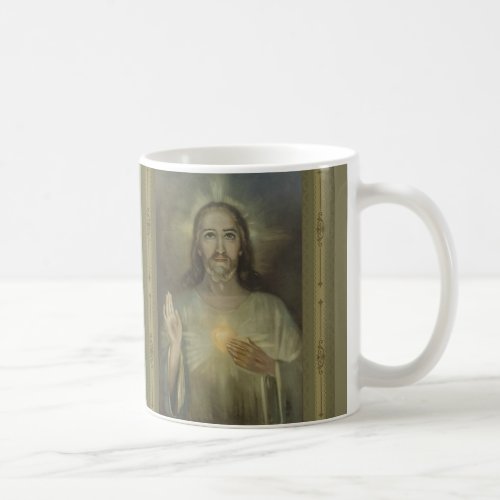 Miraculous Image of Sacred Heart of Jesus Mug