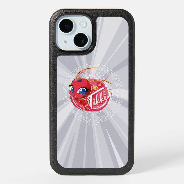 Miraculous Kwami Tikki iPhone 15 Case (Back)
