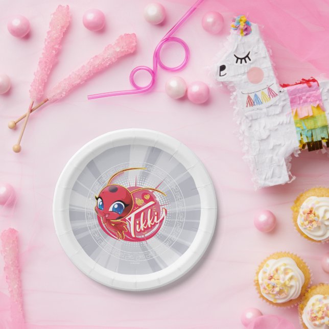 Miraculous Kwami Tikki Paper Plates (Party)