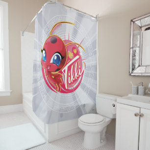 Miraculous Kwami Tikki Shower Curtain