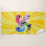 Miraculous Kwamis Power Friends Beach Towel