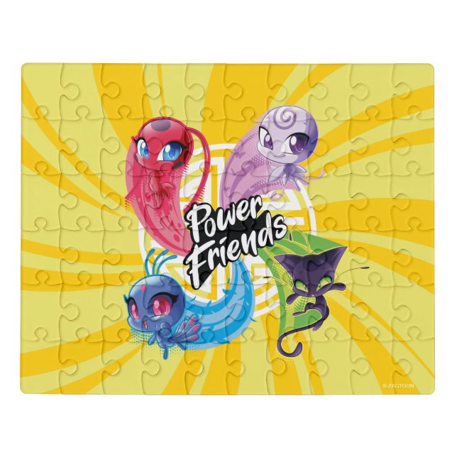 Miraculous Kwamis Power Friends Jigsaw Puzzle (Puzzle Horizontal)