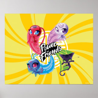 Miraculous Kwamis Power Friends Poster