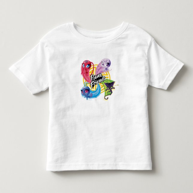 Miraculous Kwamis Power Friends Toddler T-shirt (Front)