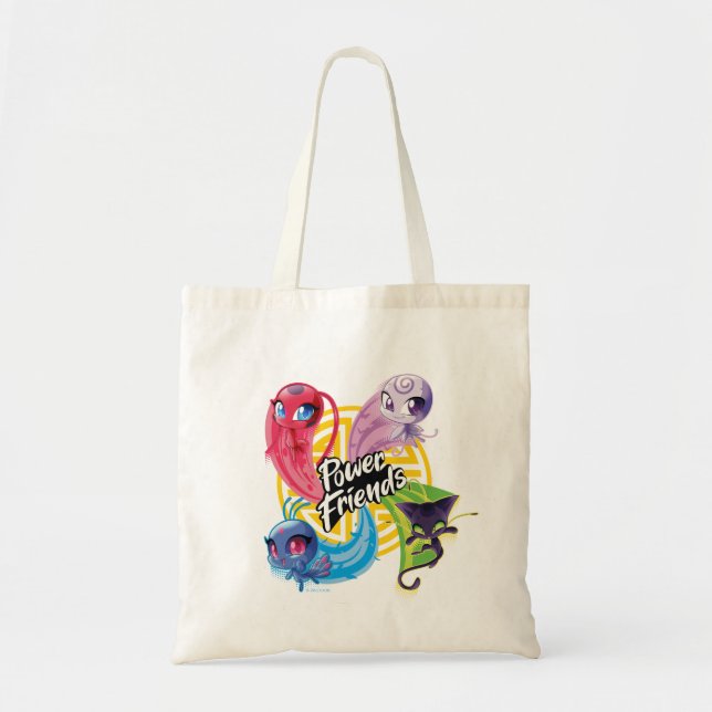 Miraculous Kwamis Power Friends Tote Bag (Front)
