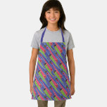 Miraculous Kwamis Tikki &amp; Plagg Pattern Apron