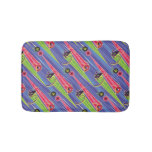 Miraculous Kwamis Tikki &amp; Plagg Pattern Bath Mat
