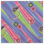 Miraculous Kwamis Tikki &amp; Plagg Pattern Fabric