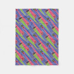 Miraculous Kwamis Tikki &amp; Plagg Pattern Fleece Blanket