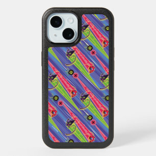 Miraculous Kwamis Tikki & Plagg Pattern iPhone 15 Case