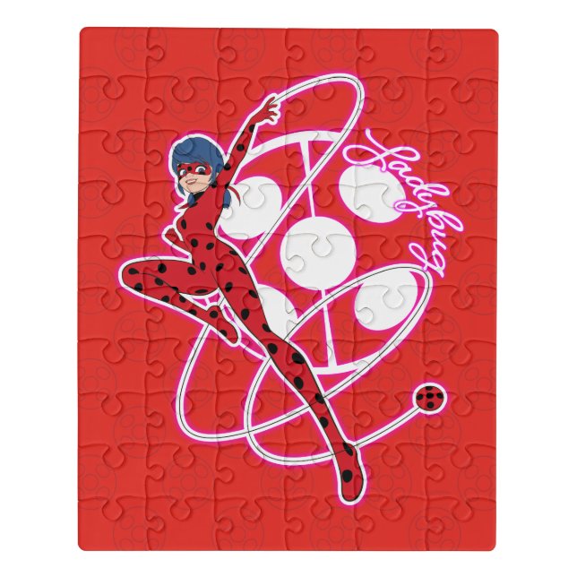 Miraculous Ladybug Badge Jigsaw Puzzle (Puzzle Vertical)