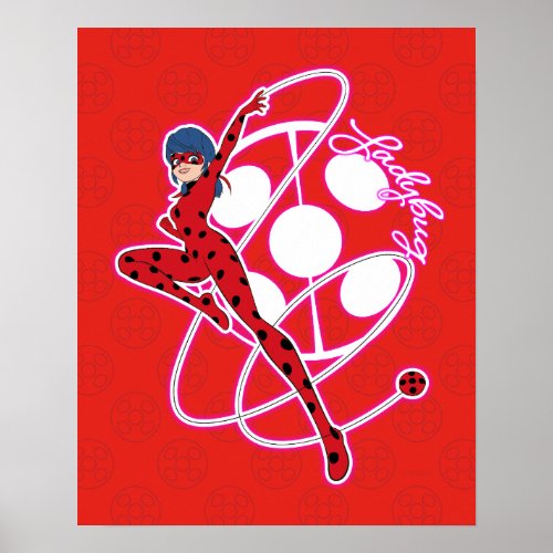 Miraculous Ladybug Badge Poster
