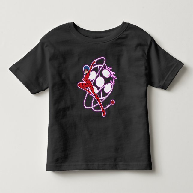 Miraculous Ladybug Badge Toddler T-shirt (Front)